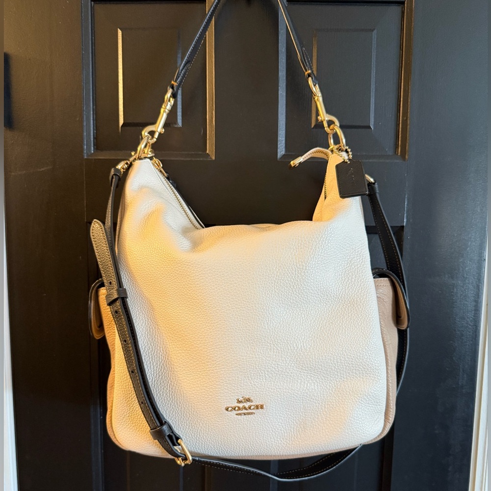 Coach Pennie Shoulder/Crossbody Bag Tri Colorblock EUC